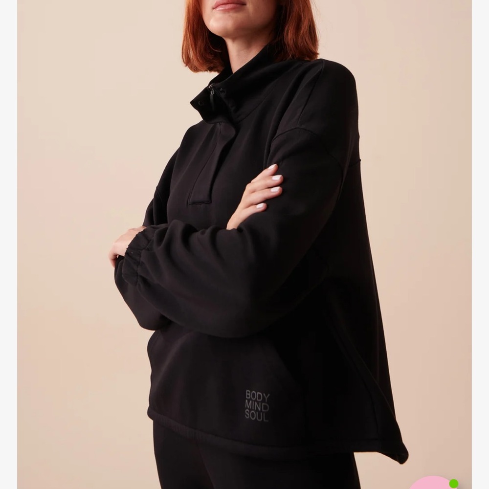 2/$20 Body Mind Soul Mockneck Sweatshirt